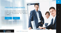Desktop Screenshot of freelance-consultants.com